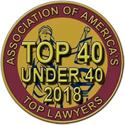 Association Of America's Top Lawyers | Top 40 Under 40 | 2018